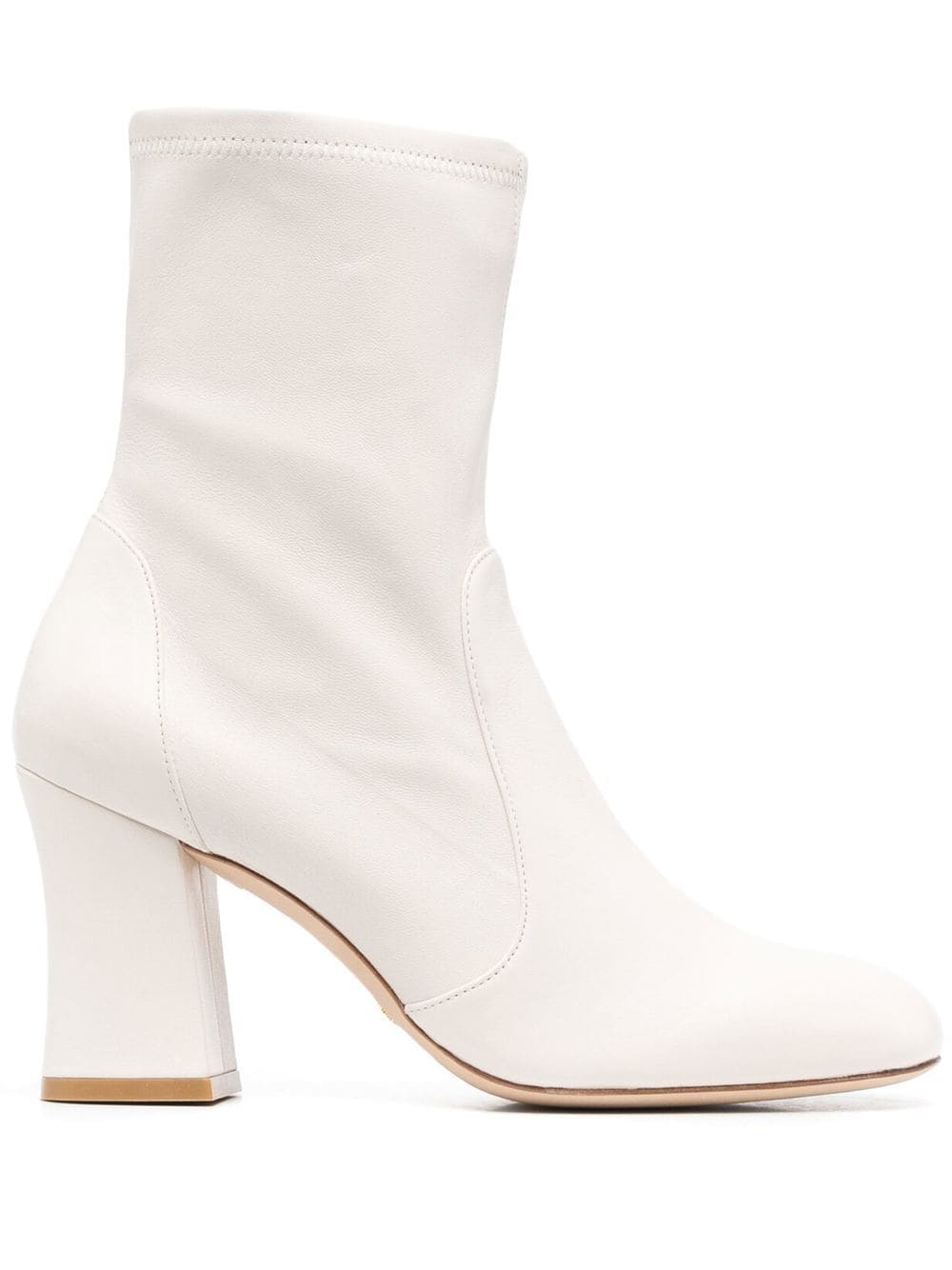 Stuart Weitzman 90mm leather ankle boots - Neutrals von Stuart Weitzman