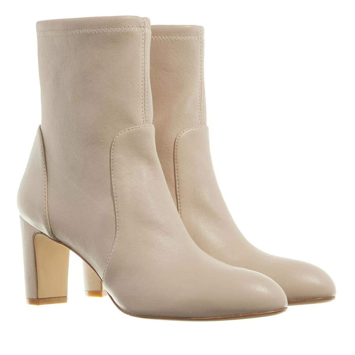 Stuart Weitzman Boots & Stiefeletten - Vida 75 Stretch Bootie - Gr. 39 (EU) - in Beige - für Damen von Stuart Weitzman