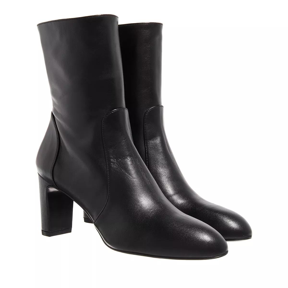 Stuart Weitzman Boots & Stiefeletten - Vida 75 Zip Bootie - Gr. 38 (EU) - in Schwarz - für Damen von Stuart Weitzman