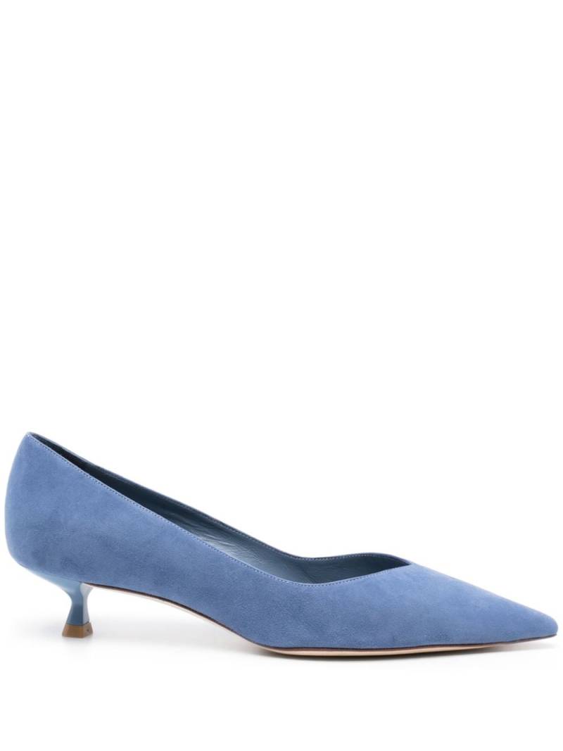 Stuart Weitzman Eva 35mm pupms - Blue von Stuart Weitzman