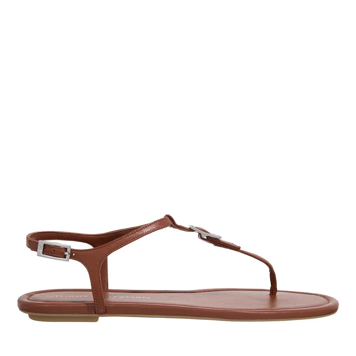 Stuart Weitzman Hohe Schuhe - Georgie T-Strap - Gr. 36 (EU) - in Braun - für Damen von Stuart Weitzman