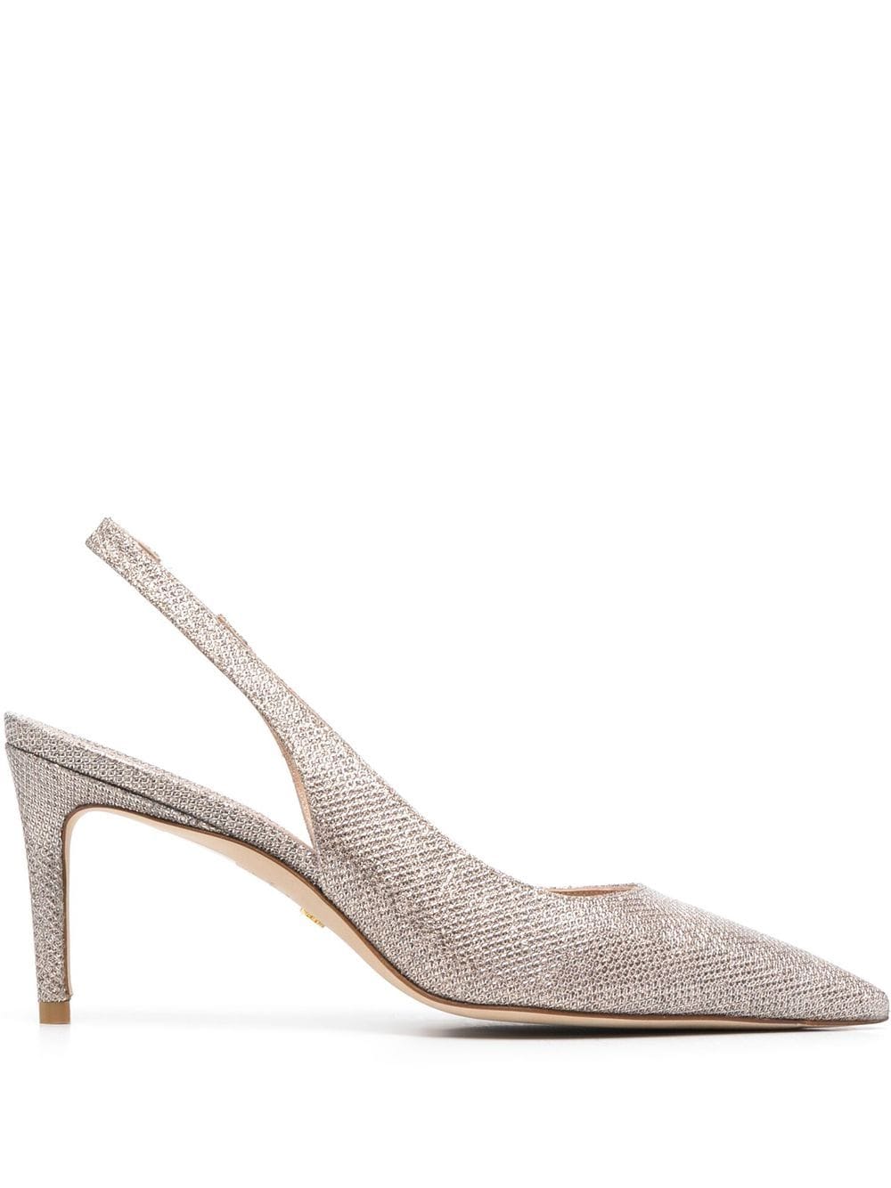 Stuart Weitzman Julia 75 slingback pumps - Neutrals von Stuart Weitzman