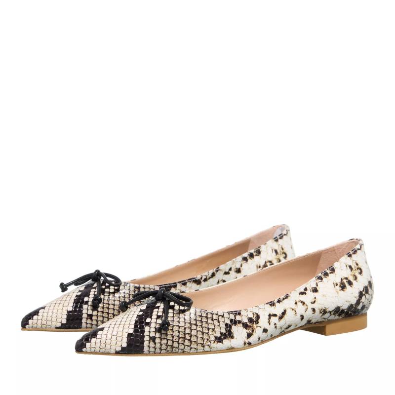 Stuart Weitzman Loafer - Landon Ballet Flat - Gr. 36,5 (EU) - in Creme - für Damen von Stuart Weitzman