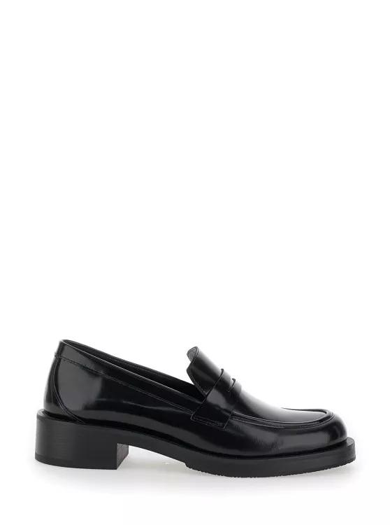 Stuart Weitzman Loafers & Ballerinas - Palmer Bold Loafer - Gr. 38,5 (EU) - in Schwarz - für Damen von Stuart Weitzman