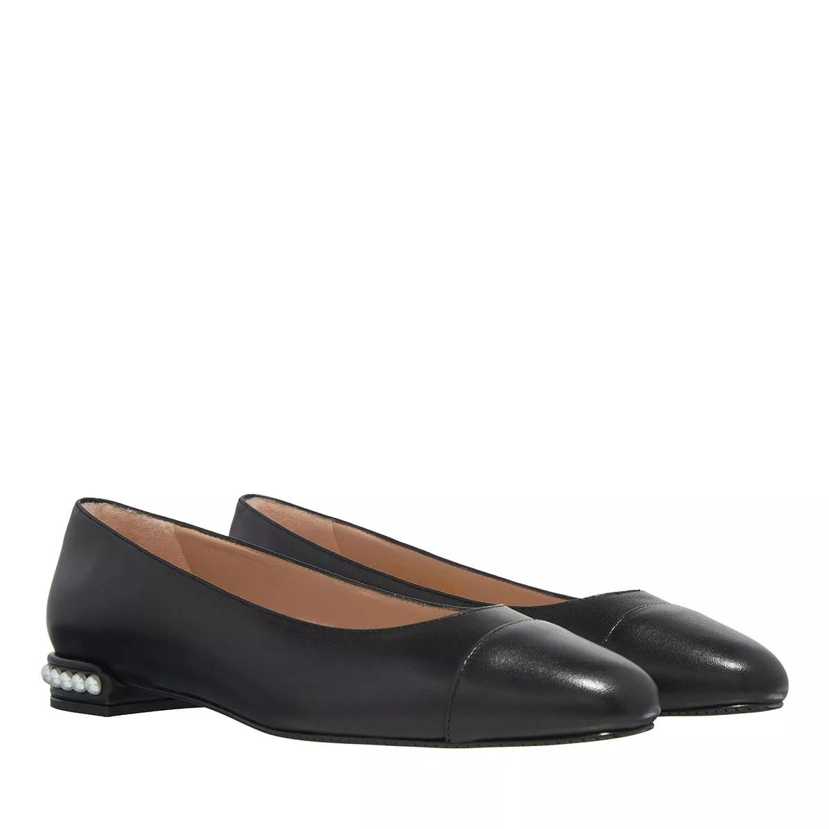 Stuart Weitzman Loafers & Ballerinas - Pearl Flat - Gr. 38,5 (EU) - in Schwarz - für Damen von Stuart Weitzman