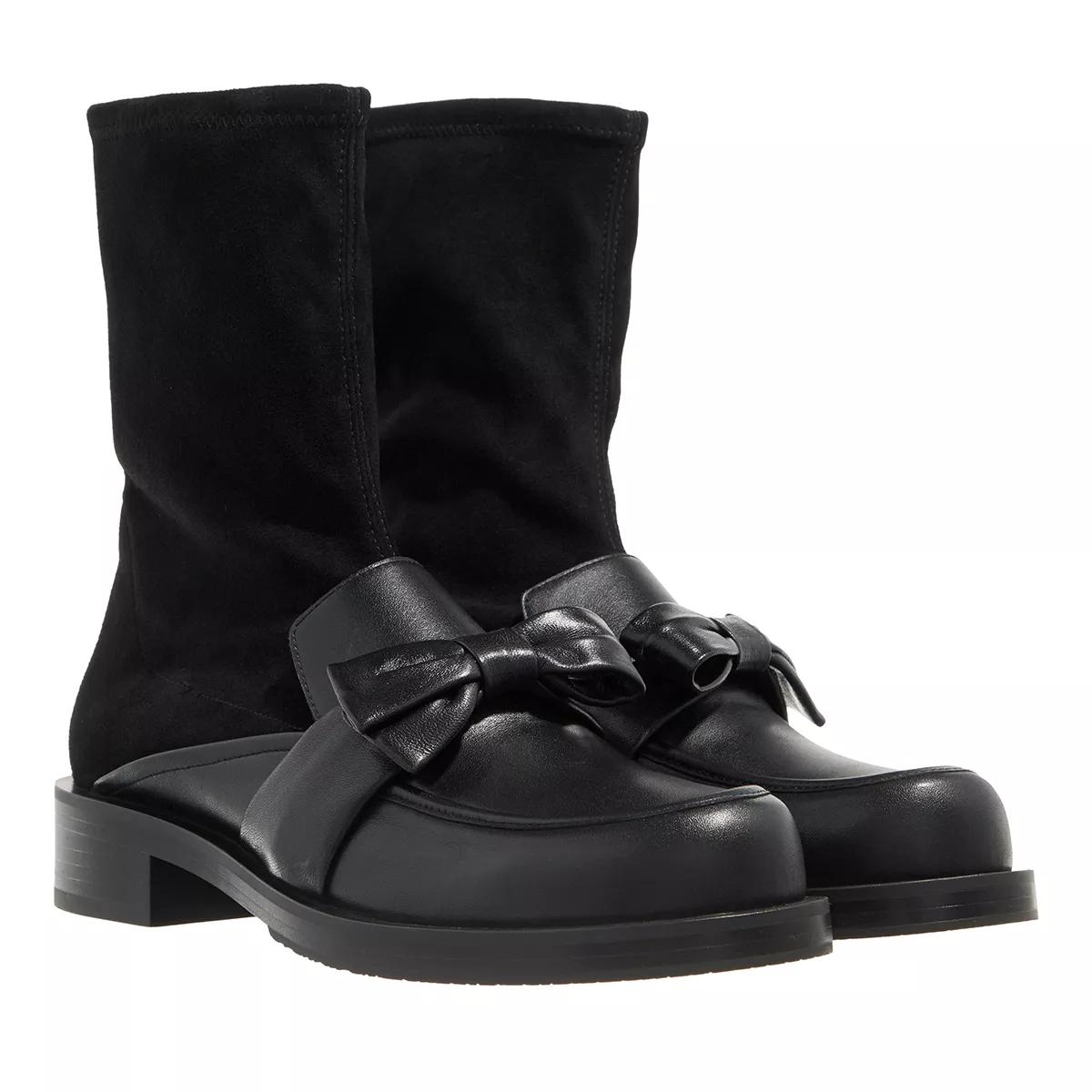 Stuart Weitzman Loafer - Sofia Bold Loafer Bootie - Gr. 40 (EU) - in Schwarz - für Damen von Stuart Weitzman