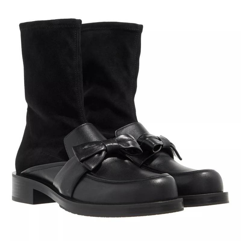 Stuart Weitzman Loafer - Sofia Bold Loafer Bootie - Gr. 40 (EU) - in Schwarz - für Damen von Stuart Weitzman