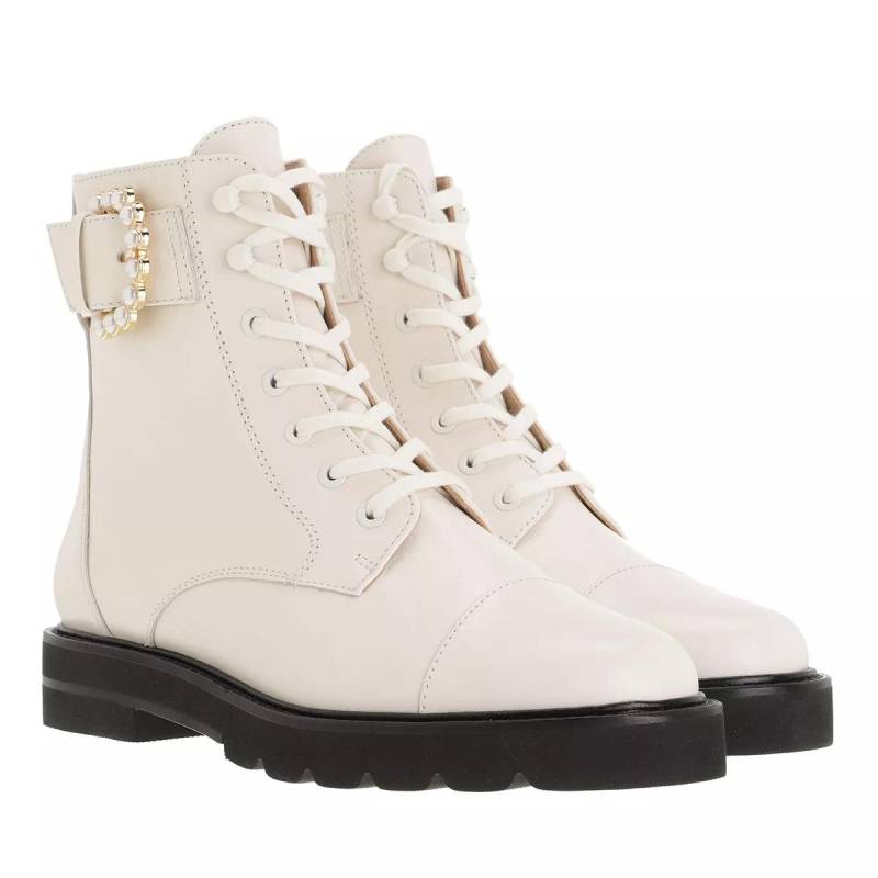 Stuart Weitzman Boots & Stiefeletten - Piper Lift Bootie - Gr. 37 (EU) - in Creme - für Damen von Stuart Weitzman