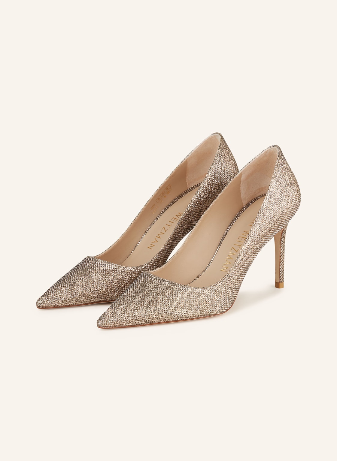 Stuart Weitzman Pumps Stuart 85 gold von Stuart Weitzman