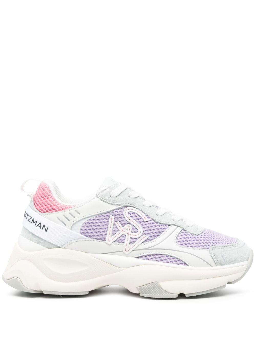 Stuart Weitzman SW panelled sneakers - Purple von Stuart Weitzman