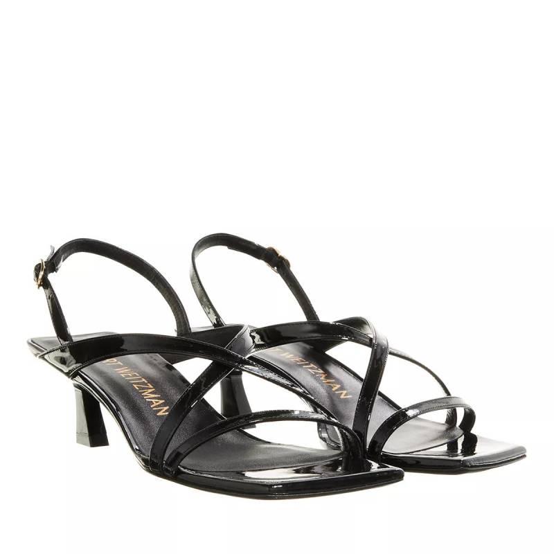 Stuart Weitzman Sandalen - Oasis 50 Slingback Sandal - Gr. 37 (EU) - in Schwarz - für Damen von Stuart Weitzman