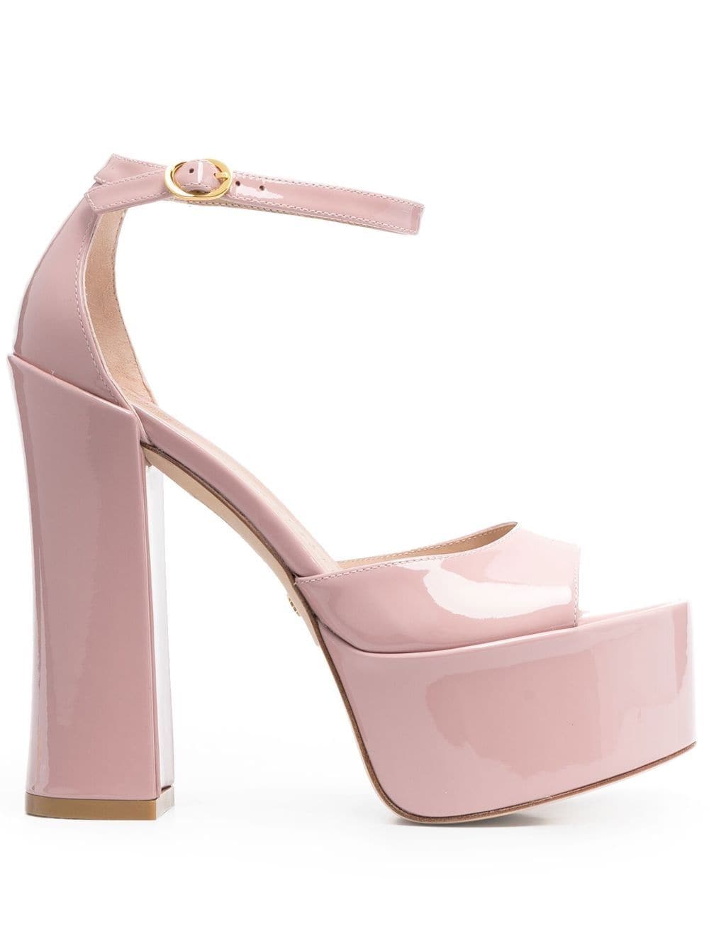 Stuart Weitzman Skyhigh 145mm platform sandals - Pink von Stuart Weitzman
