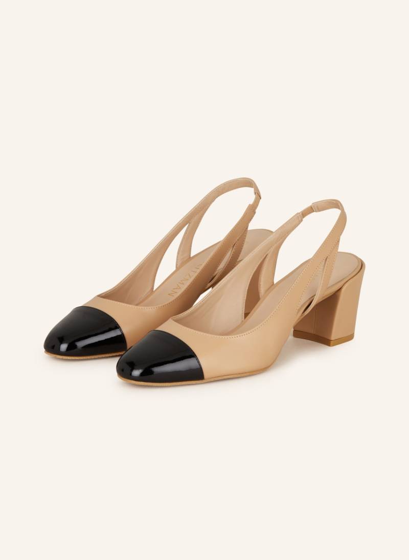 Stuart Weitzman Slingpumps Sleek 50 beige von Stuart Weitzman