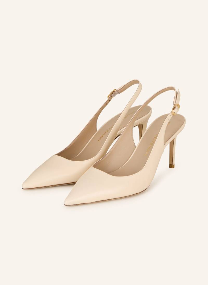 Stuart Weitzman Slingpumps Stuart Power 75 beige von Stuart Weitzman
