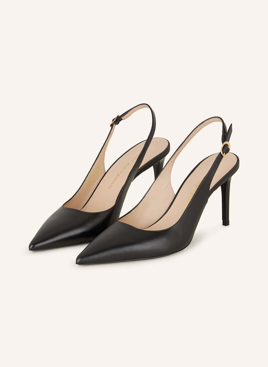 Stuart Weitzman Slingpumps Stuart Power 75 schwarz von Stuart Weitzman