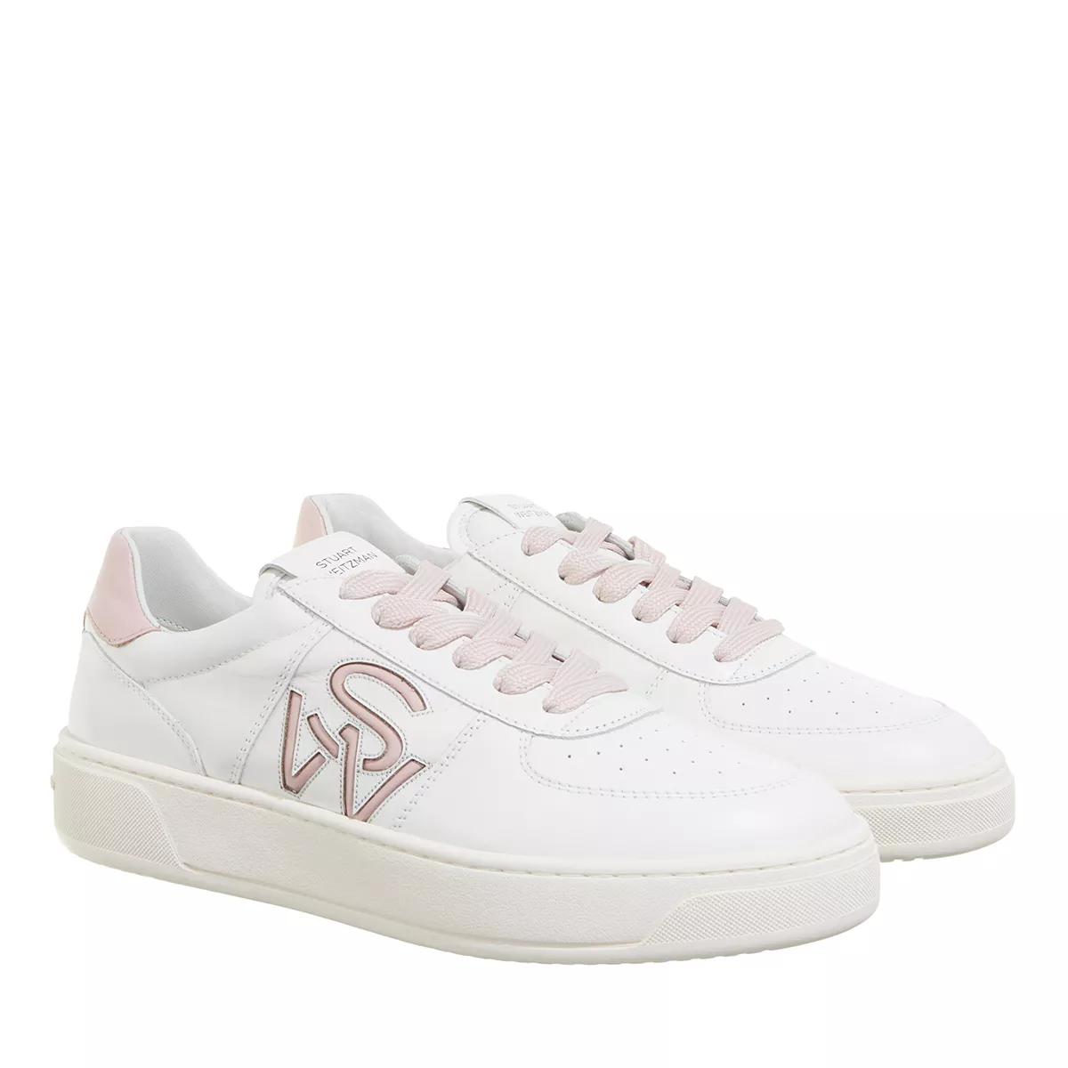 Stuart Weitzman Sneaker - SW COURTSIDE LOGO SNEAKER - Gr. 39 (EU) - in Weiß - für Damen von Stuart Weitzman