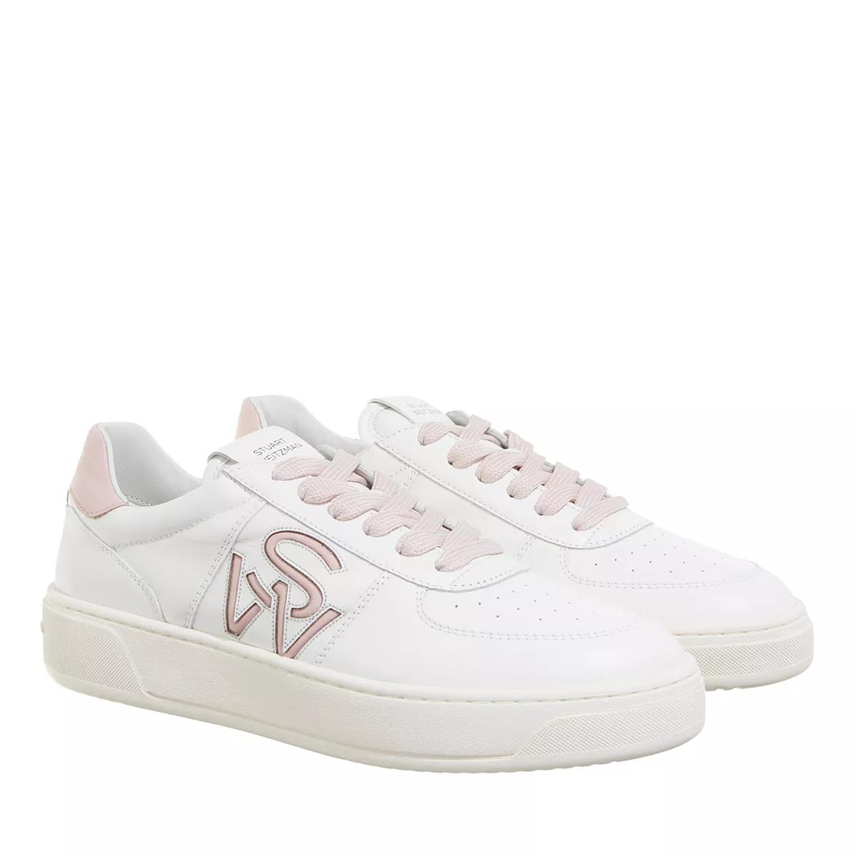 Stuart Weitzman Sneakers - SW COURTSIDE LOGO SNEAKER - Gr. 37 (EU) - in Weiß - für Damen von Stuart Weitzman