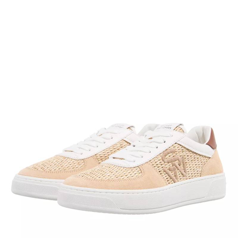 Stuart Weitzman Sneaker - Sw Courtside Logo Sneaker - Gr. 38 (EU) - in Beige - für Damen von Stuart Weitzman