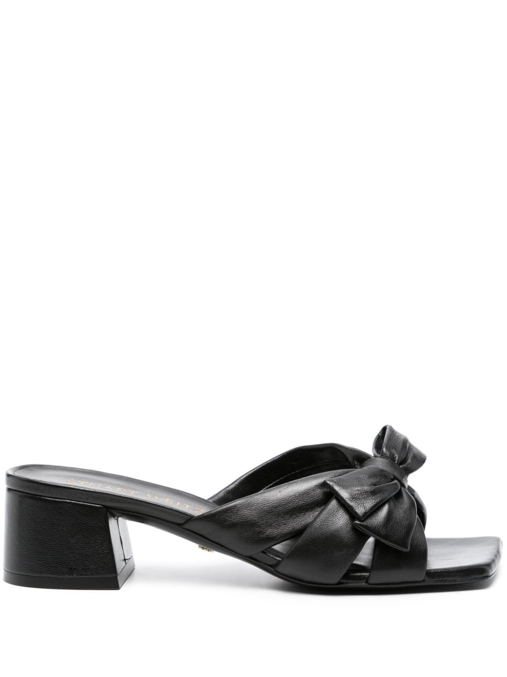 Stuart Weitzman Sofia 45mm leather sandals - Black von Stuart Weitzman
