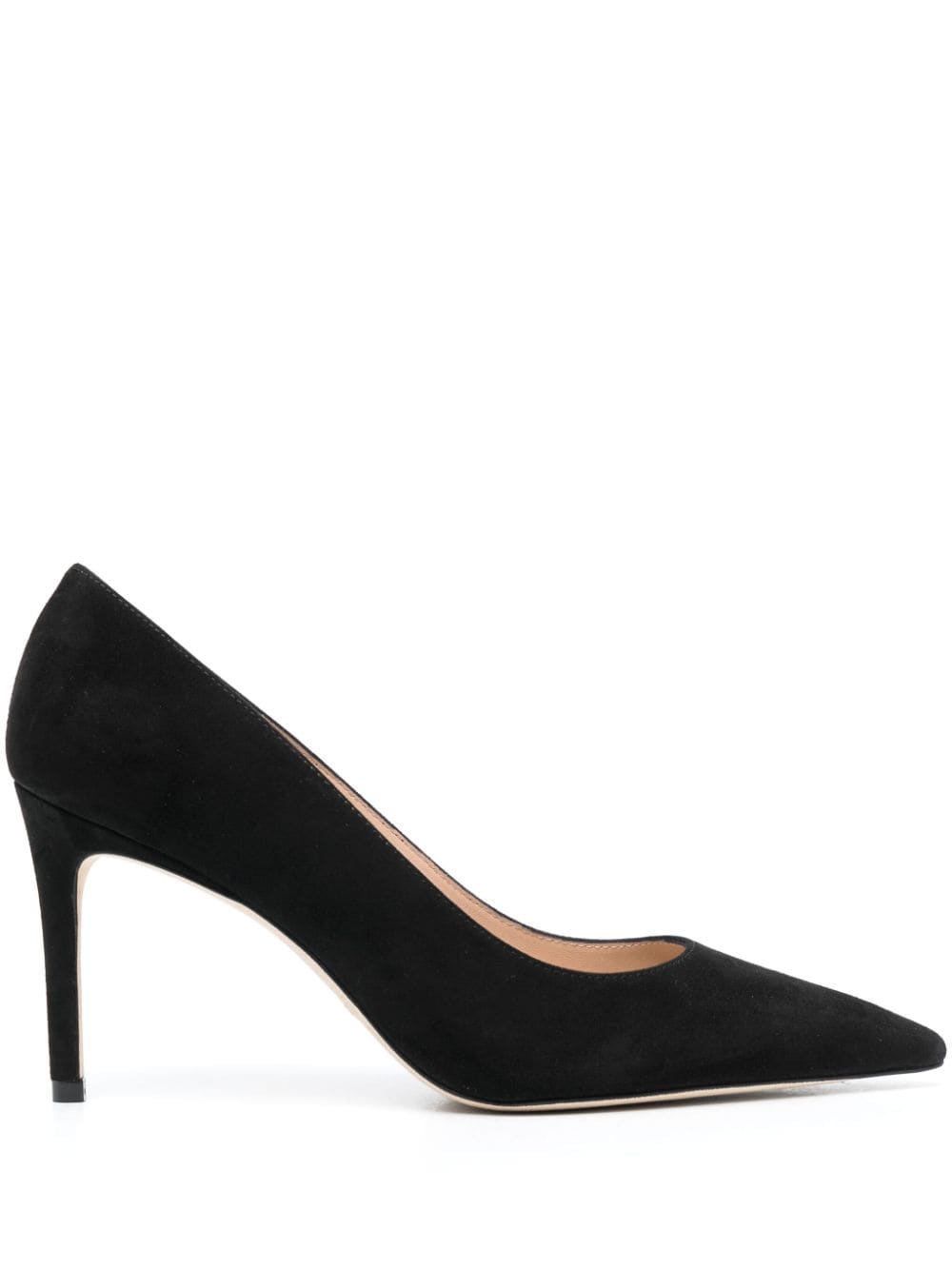 Stuart Weitzman Stuart 90mm suede pumps - Black von Stuart Weitzman