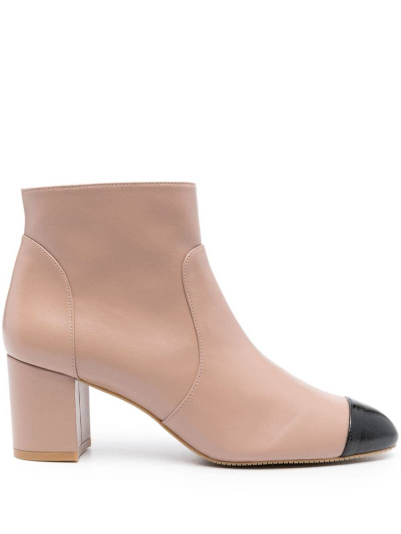 Stuart Weitzman Yuliana 60mm leather boots - Pink von Stuart Weitzman