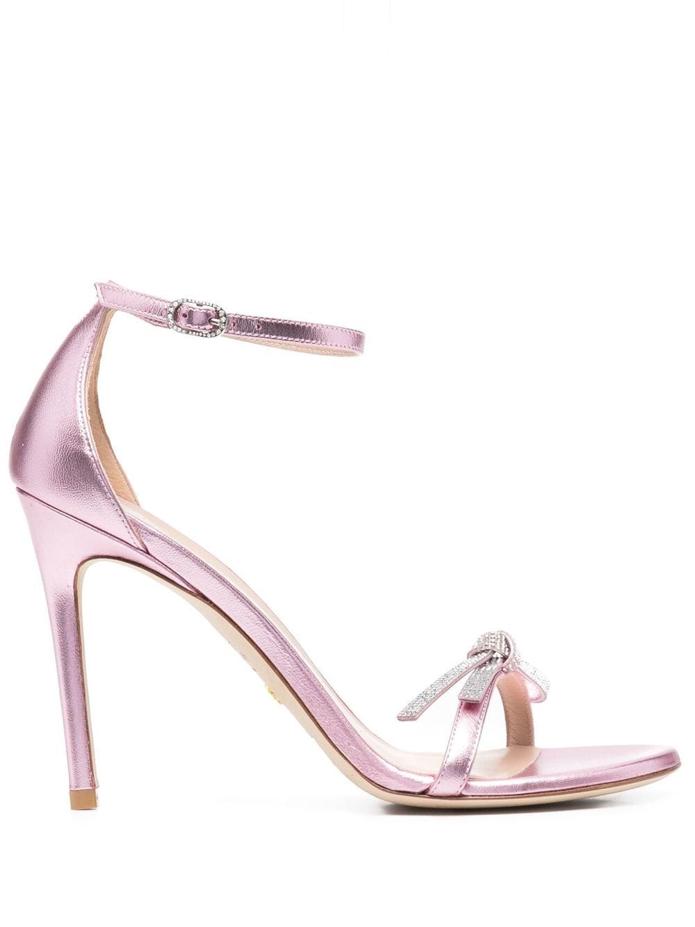 Stuart Weitzman crystal-embellished 110mm sandals - Pink von Stuart Weitzman