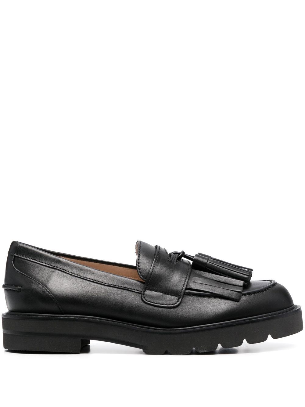 Stuart Weitzman tassel-detail leather loafers - Black von Stuart Weitzman