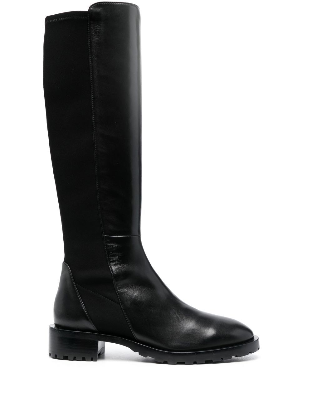 Stuart Weitzman panelled knee-length boots - Black von Stuart Weitzman