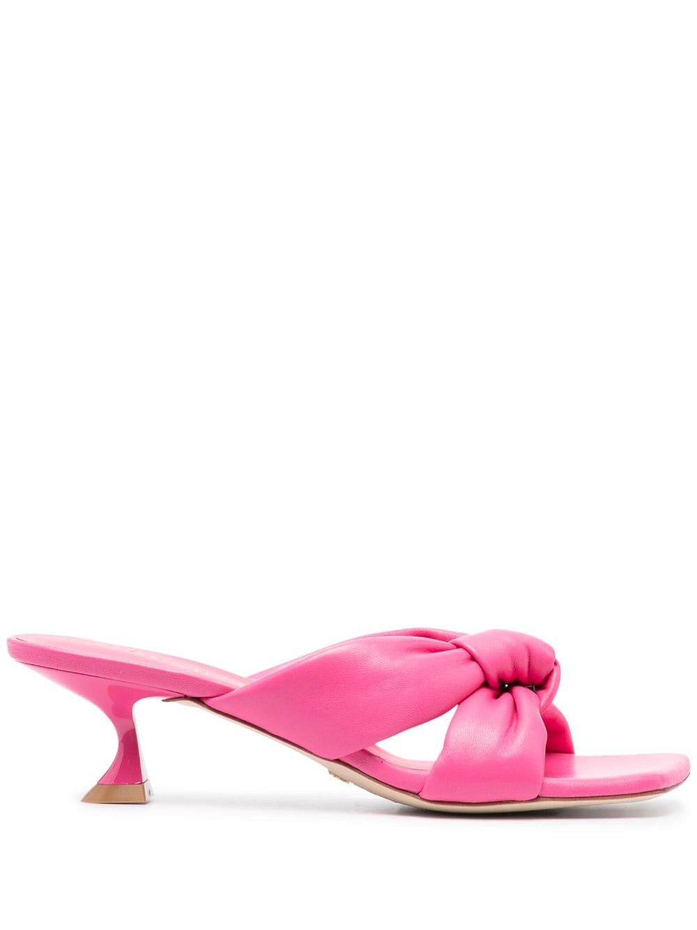 Stuart Weitzman slip-on square-toe sandals - Pink von Stuart Weitzman