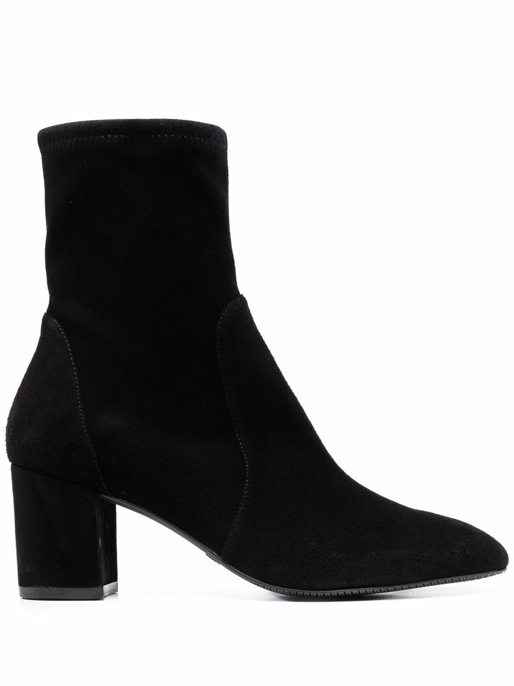 Stuart Weitzman 65mm suede ankle-boots - Black von Stuart Weitzman