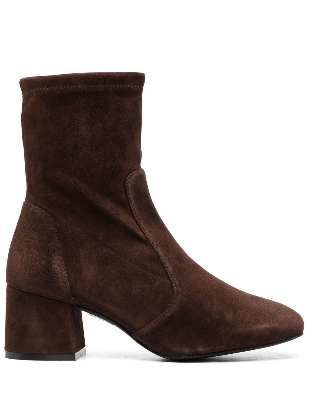 Stuart Weitzman suede 60mm ankle boots - Brown von Stuart Weitzman