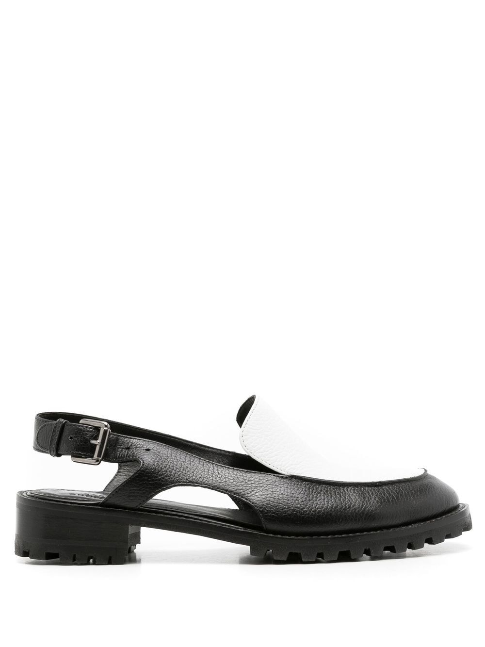 Studio Chofakian Mocassim Studio 119 slingback loafers - Black von Studio Chofakian