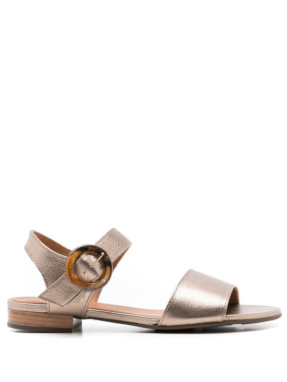 Studio Chofakian Studio 123 flat sandals - Gold von Studio Chofakian