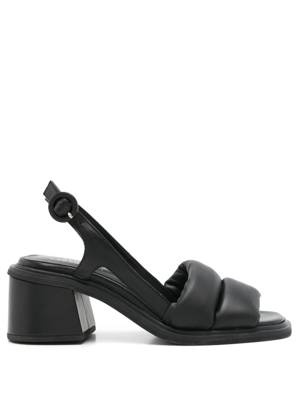 Studio Chofakian Studio 126 55mm leather sandals - Black von Studio Chofakian