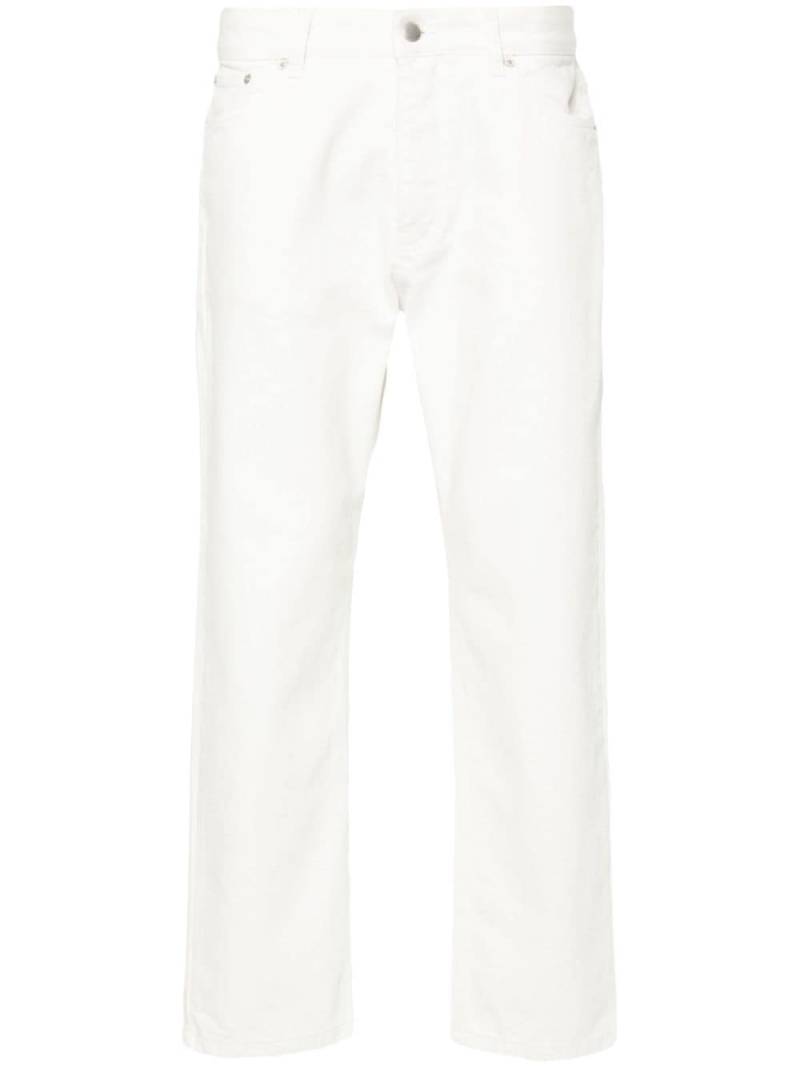 Studio Nicholson Holt low-rise straight-leg jeans - White von Studio Nicholson