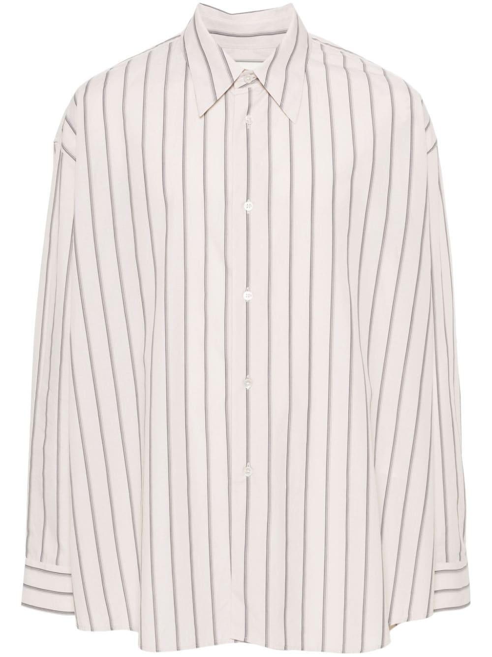 Studio Nicholson Loche striped shirt - Neutrals von Studio Nicholson