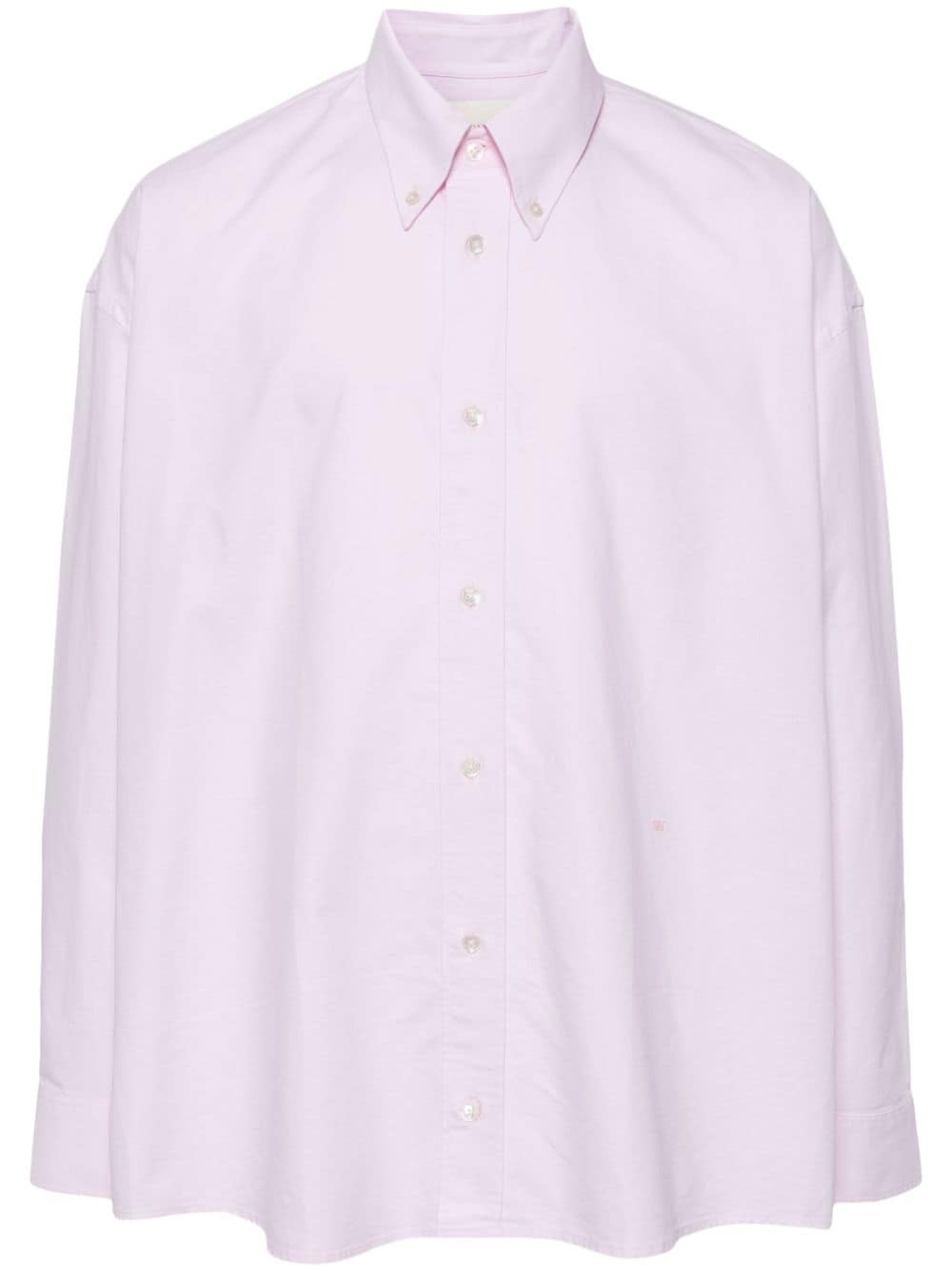 Studio Nicholson Ruskin cotton shirt - Pink von Studio Nicholson