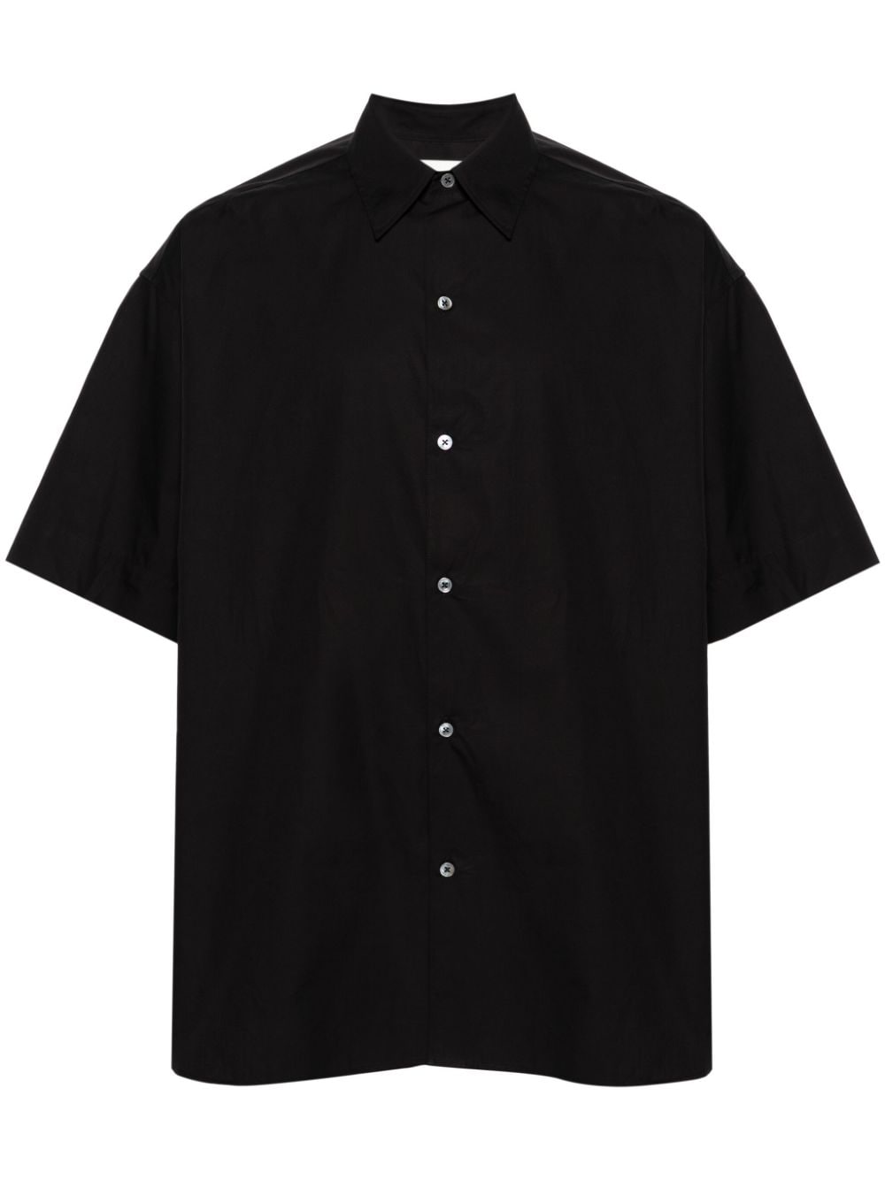 Studio Nicholson button-up cotton shirt - Blue von Studio Nicholson