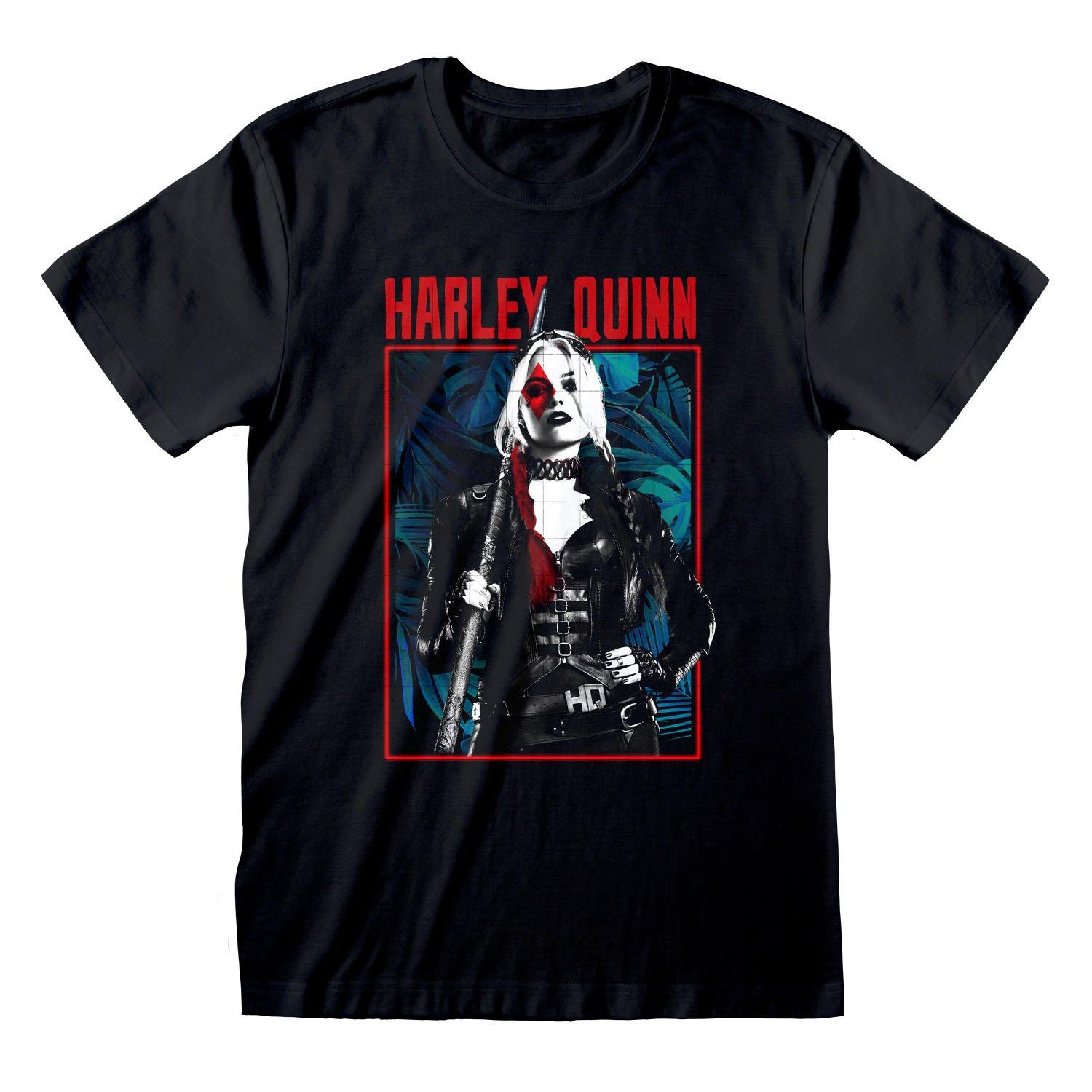 Tshirt Damen Schwarz L von Suicide Squad