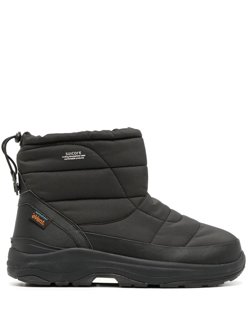 Suicoke Bower padded snow boots - Black von Suicoke