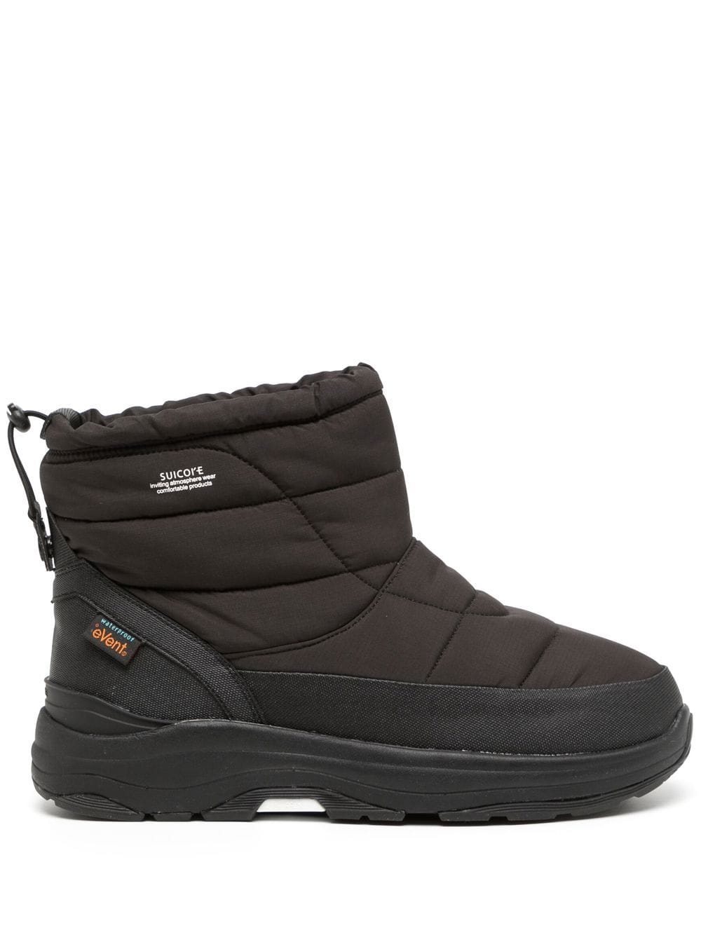 Suicoke Bower padded snow boots - Black von Suicoke