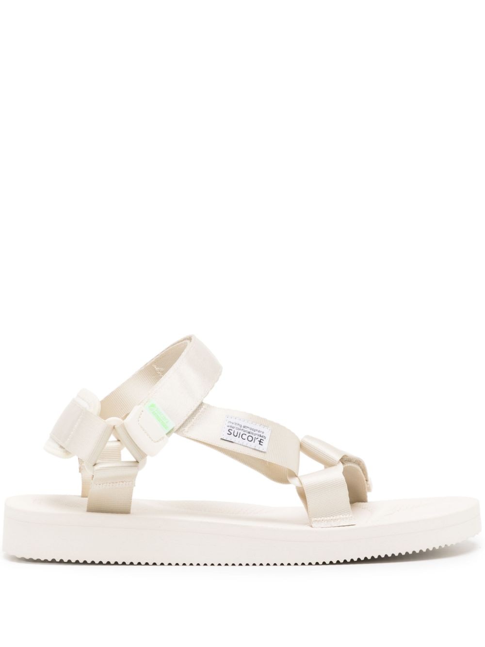 Suicoke Depa-Cab logo-patch sandals - Neutrals von Suicoke