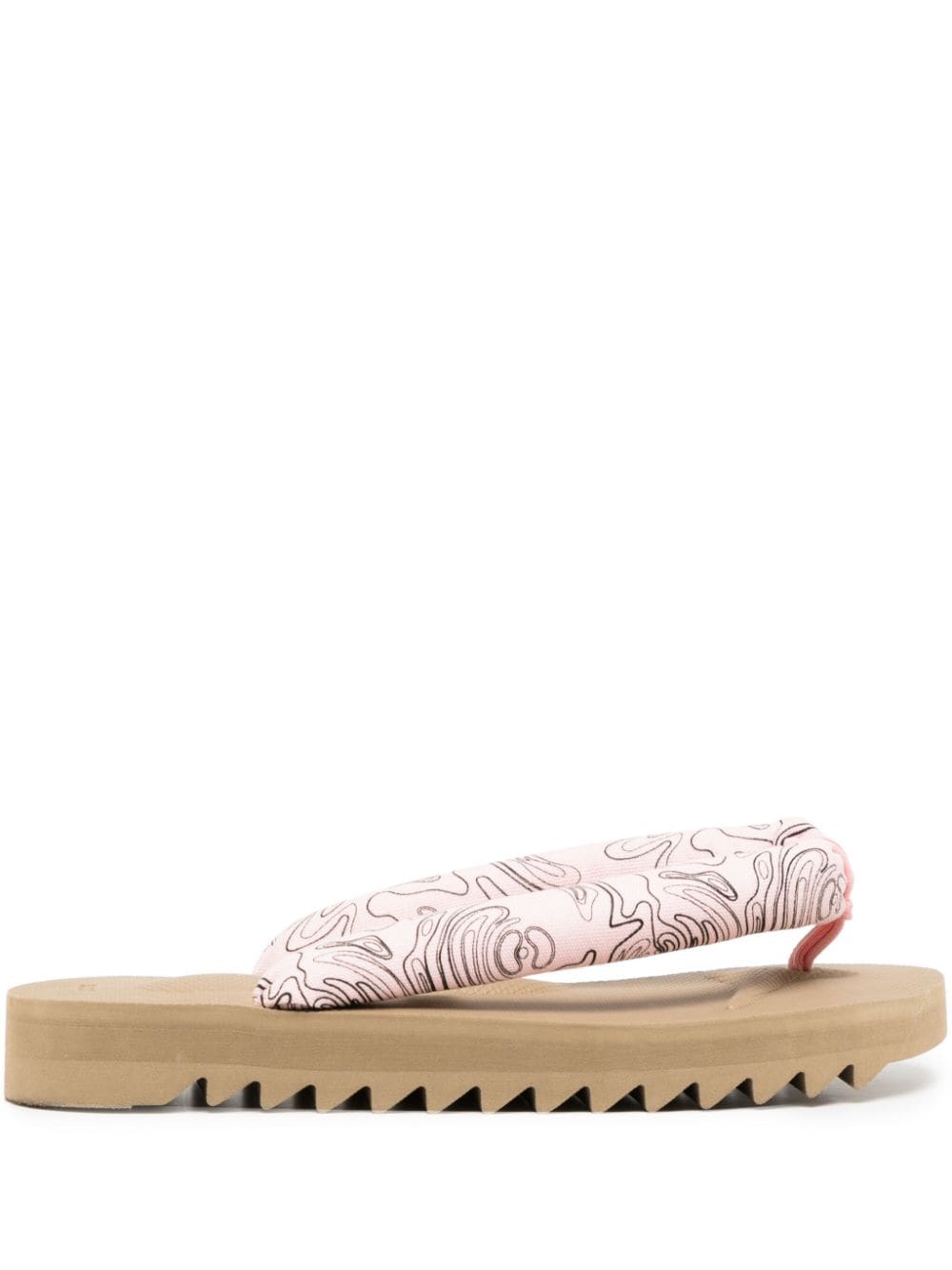 Suicoke GTA thong-strap sandals - Pink von Suicoke