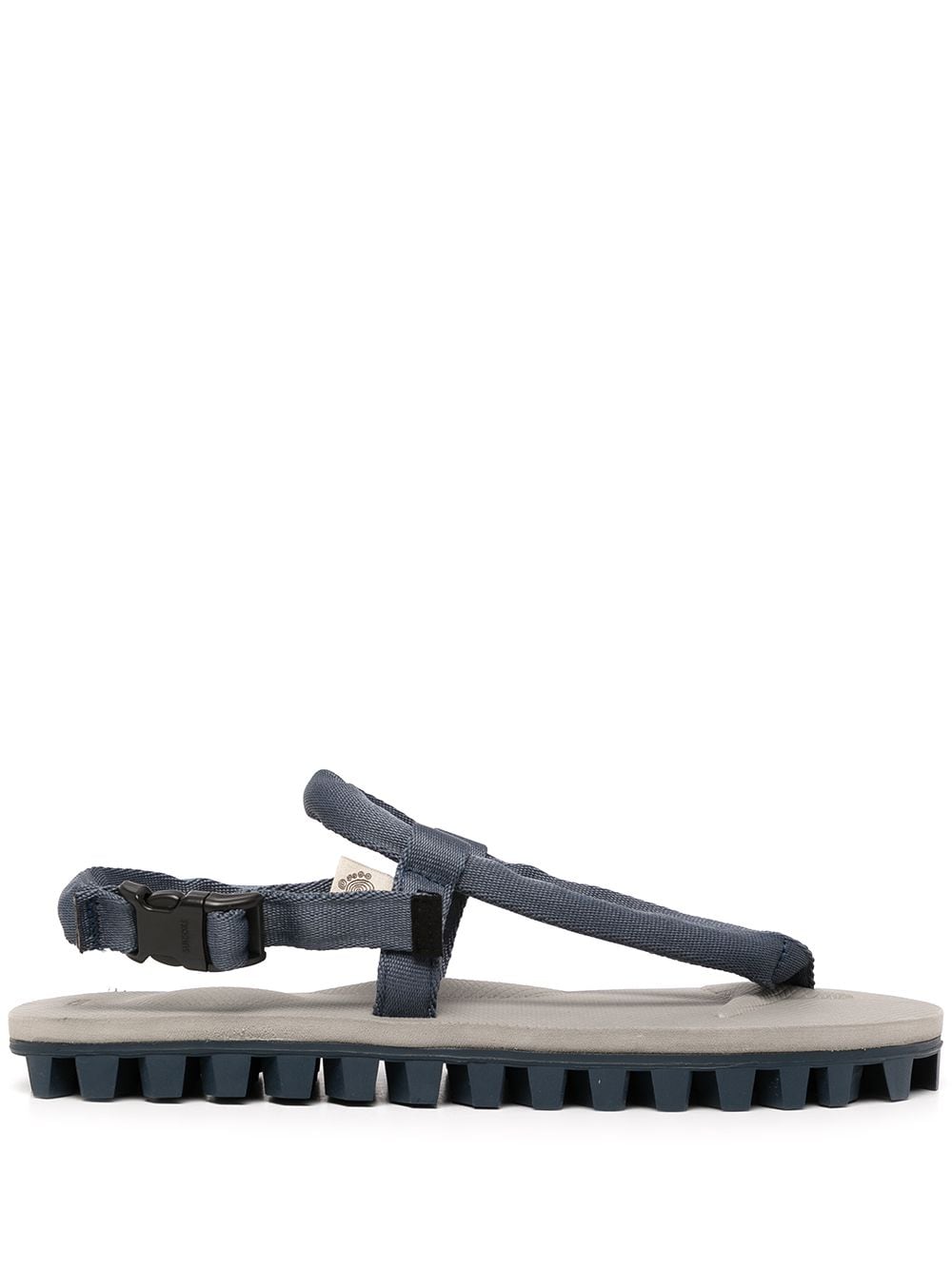 Suicoke GUT slide-buckled sandals - Grey von Suicoke