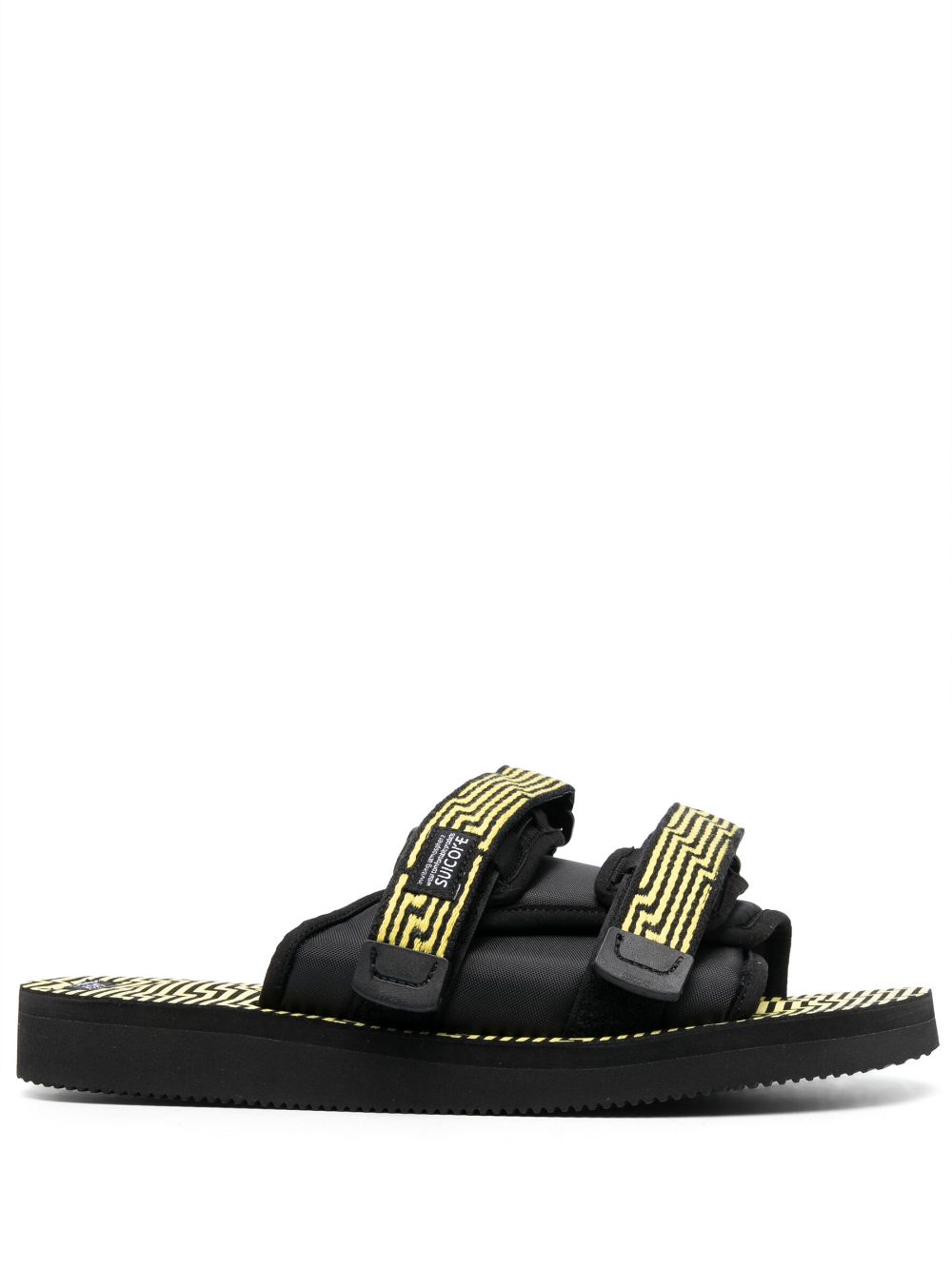 Suicoke MOTO-JC01 touch-strap sandals - Black von Suicoke