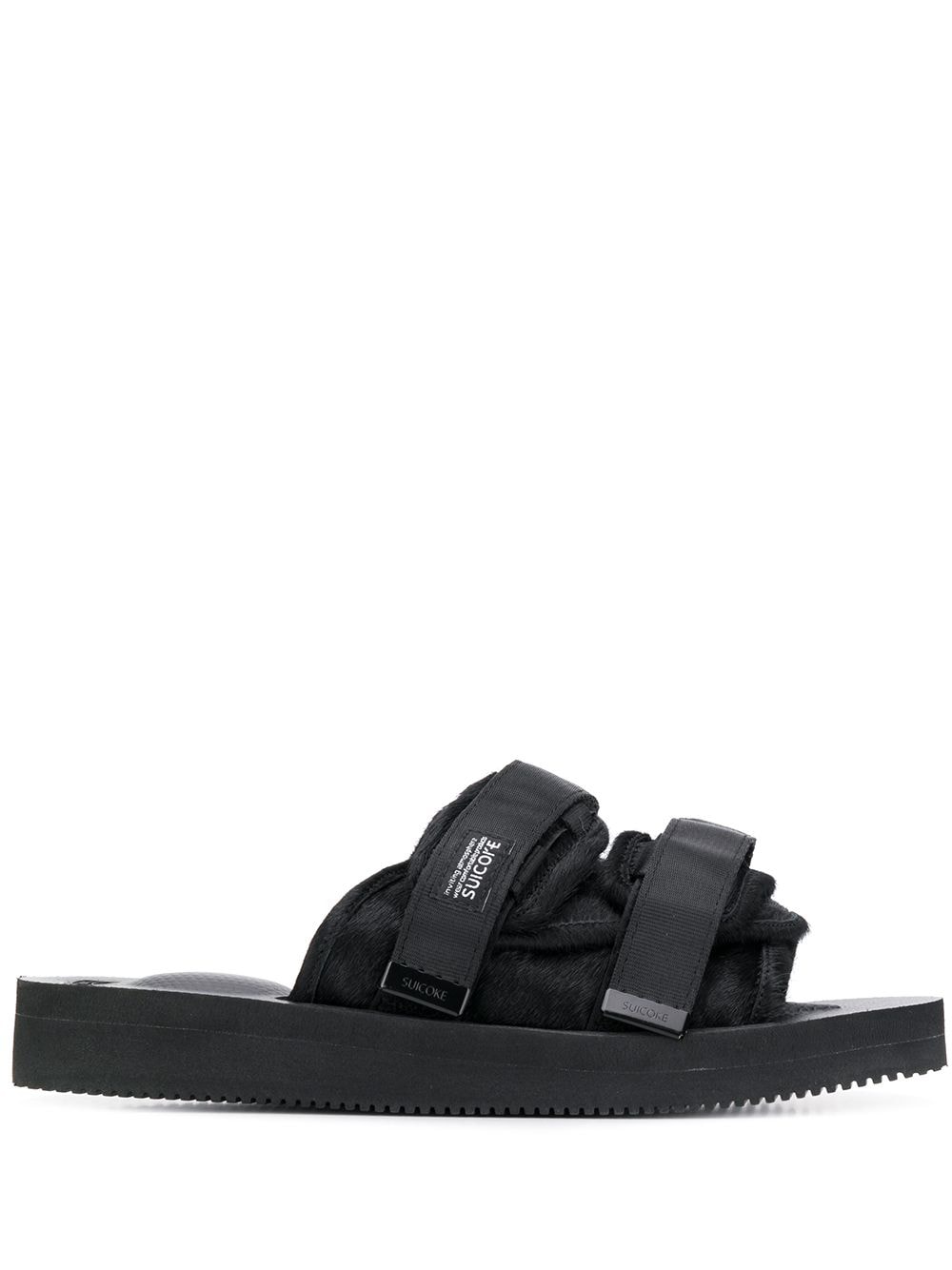 Suicoke Moto slip-on sandals - Black von Suicoke