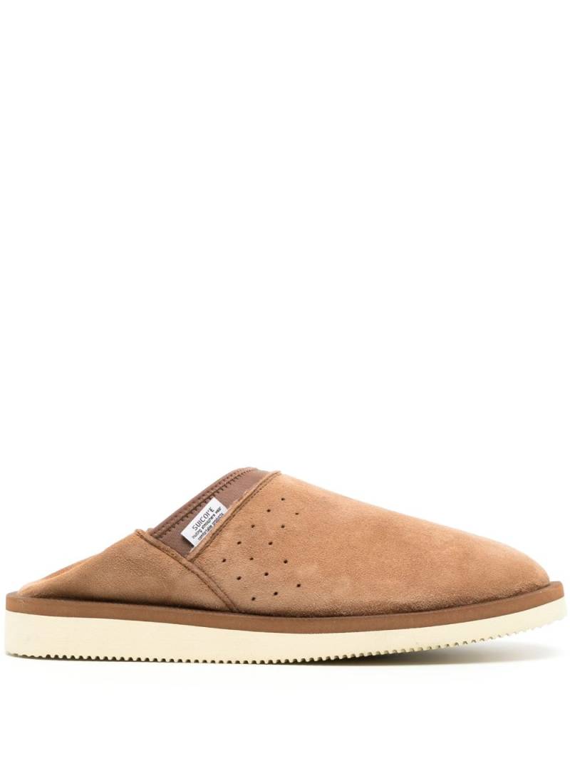 Suicoke RON-M2 suede slippers - Brown von Suicoke