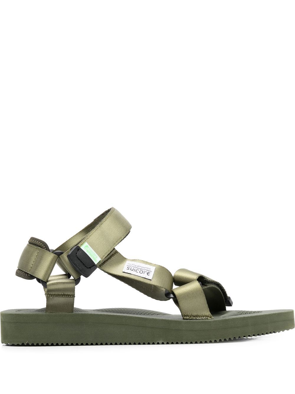 Suicoke chunky open-toe sandals - Green von Suicoke