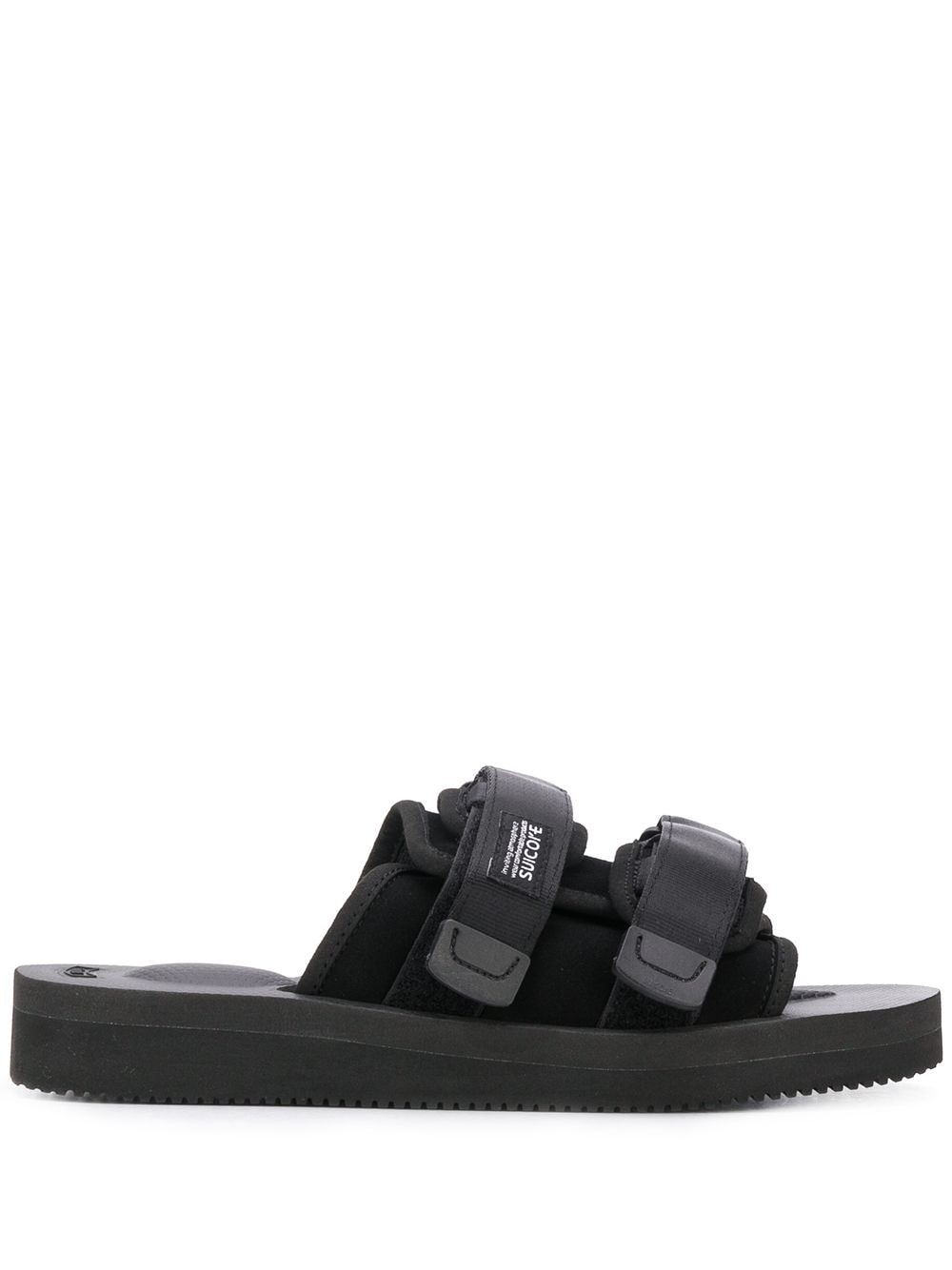 Suicoke open toe strap sandals - Black von Suicoke