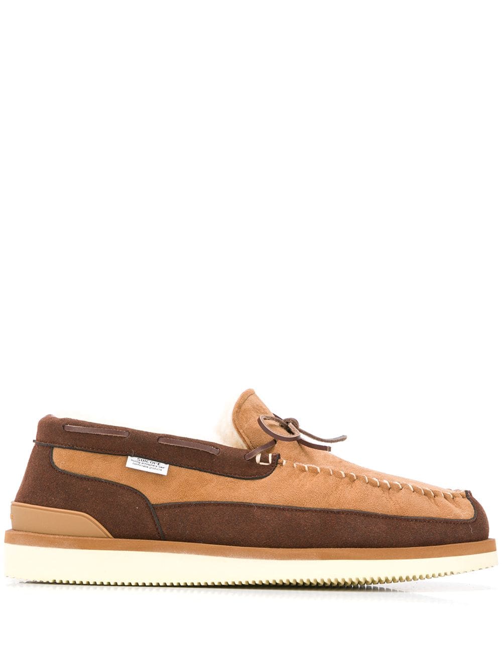 Suicoke panelled loafers - Brown von Suicoke